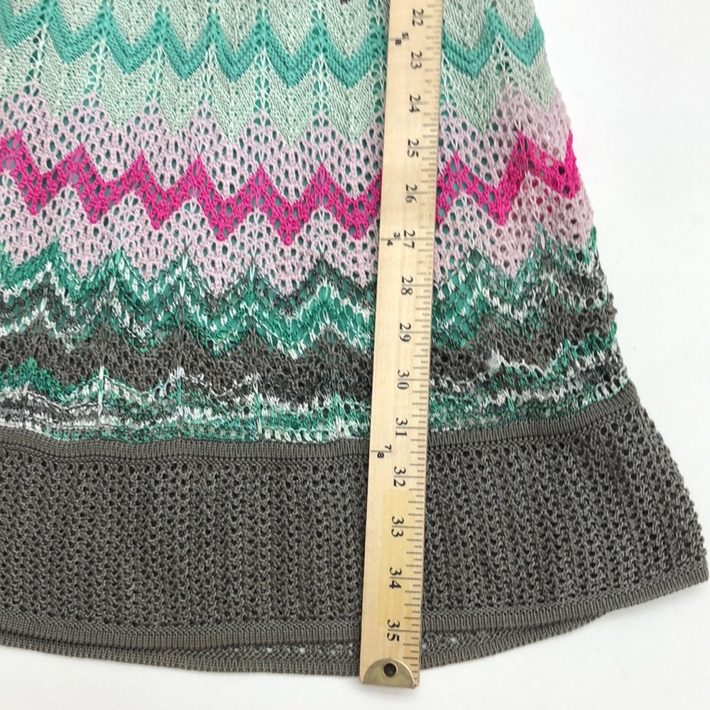 Missoni Multi Color Chevron Stripe Stretch Knit Dress Women’s Euro 38 - Picture 12 of 13
